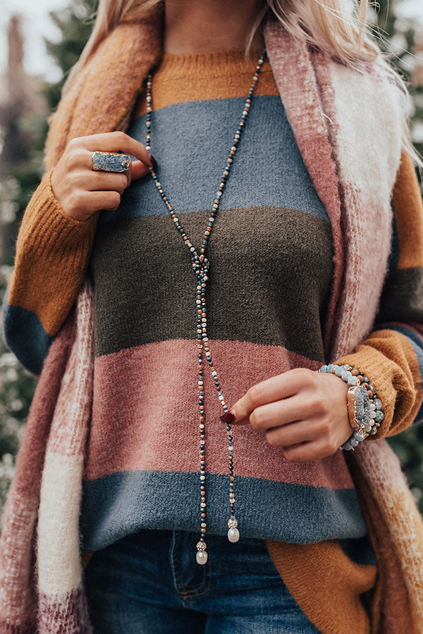 So Amazed Beaded Necklace