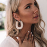 Passport Please Earrings In Ivory Image - 1