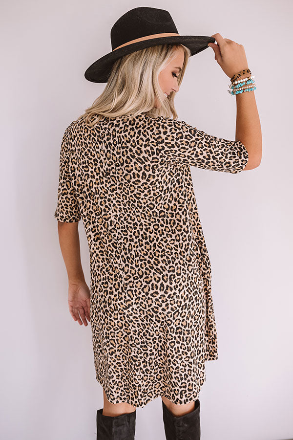 Brooklyn Belle Leopard Shift Dress