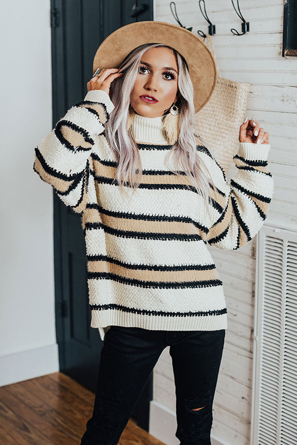 Good Old Days Stripe Knit Sweater