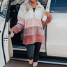 Extended Getaway Colorblock Sherpa Pullover Image - 1