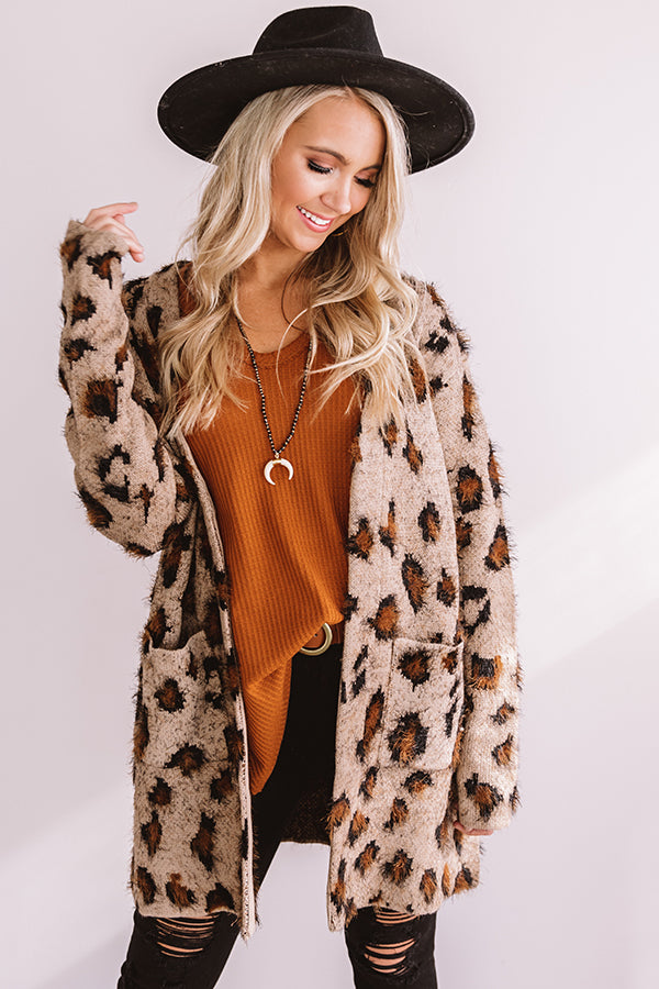 Spotted Perfection Leopard Cardigan