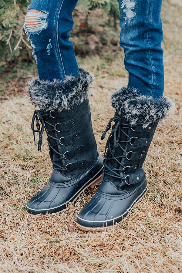 Snowfall Fabulous Boot In Black