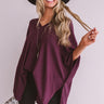Pause For Perfection Shift Tunic In Windsor Wine Image - 1