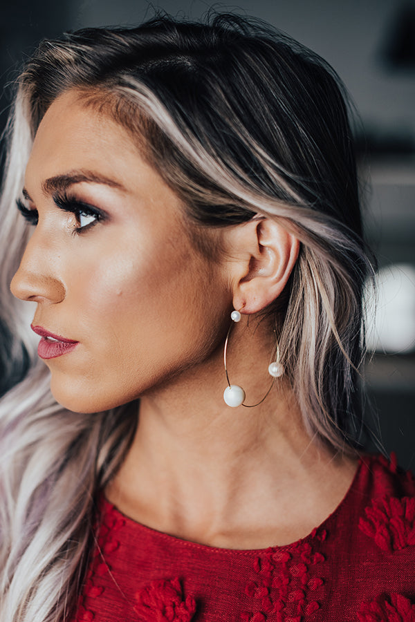 Ready Or Haute Hoop Earrings