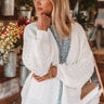 Sweet Memories Knit Cardigan In Ivory Image - 1
