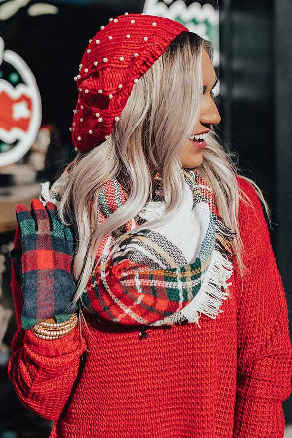 Snow In NYC Beret