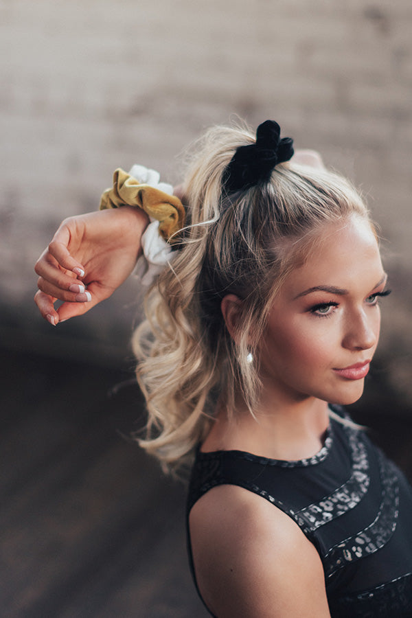 Adore The Day Velvet Scrunchie Set