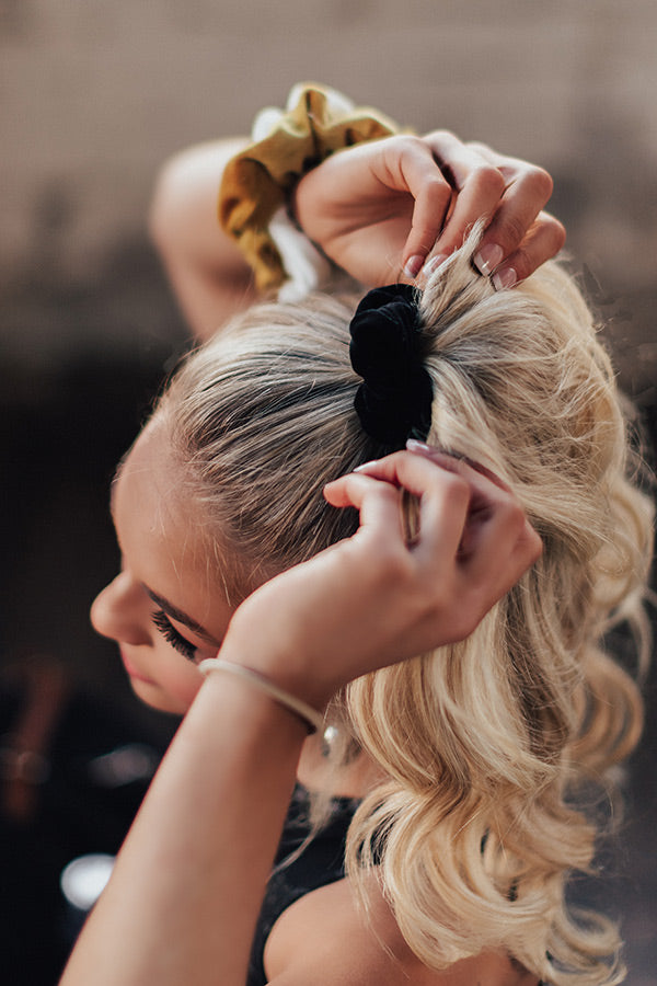 Adore The Day Velvet Scrunchie Set