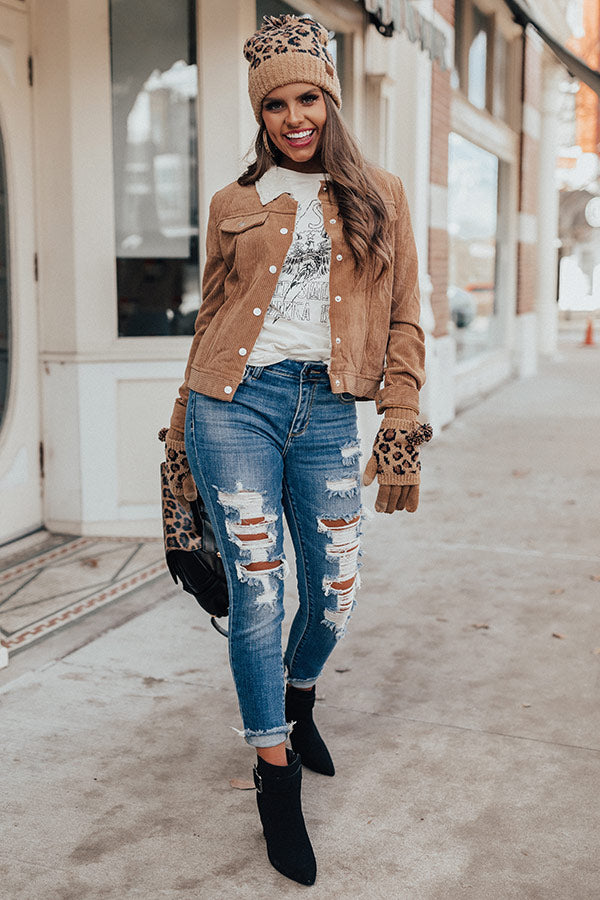 Right On Time Corduroy Jacket