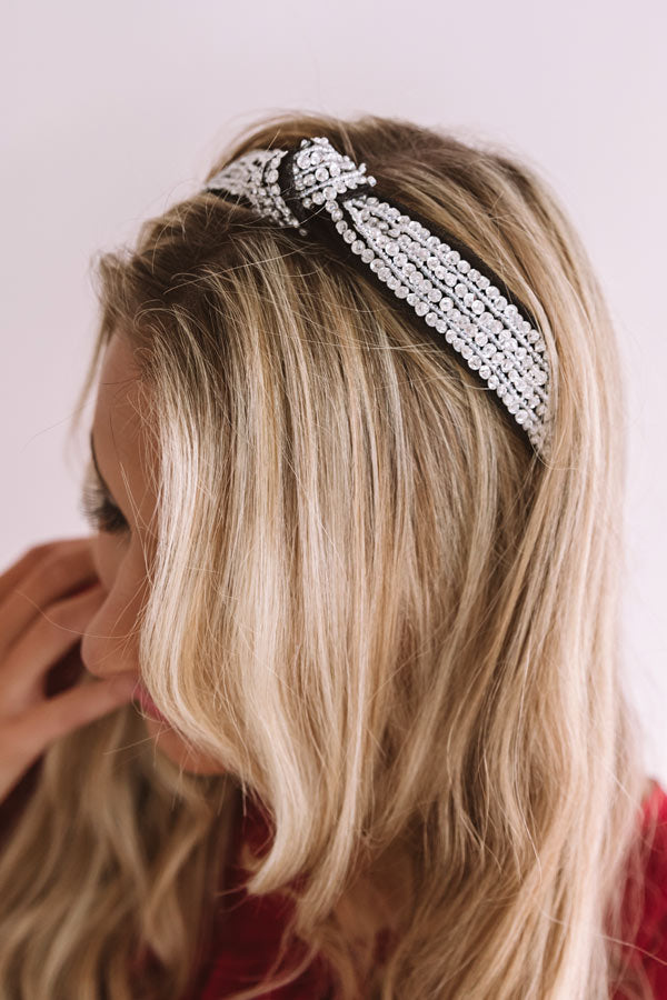 Subtle Shine Beaded Headband