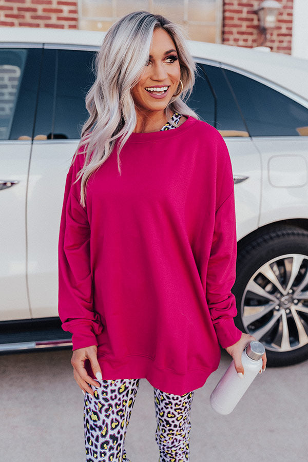 Morning Cuddles Tunic Sweatshirt