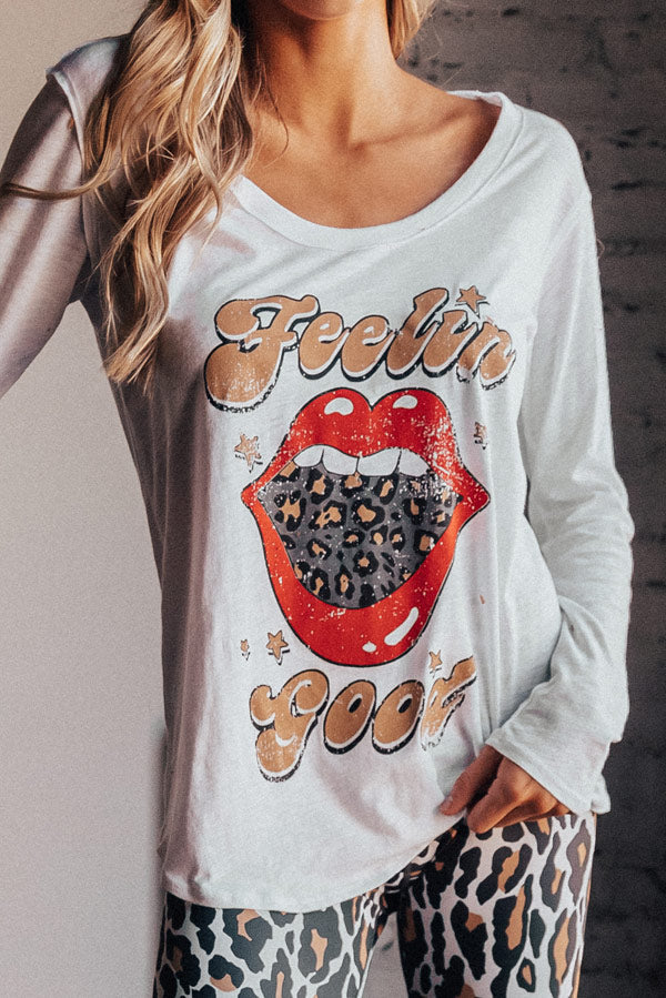 Feelin' Good Long Sleeve Tee