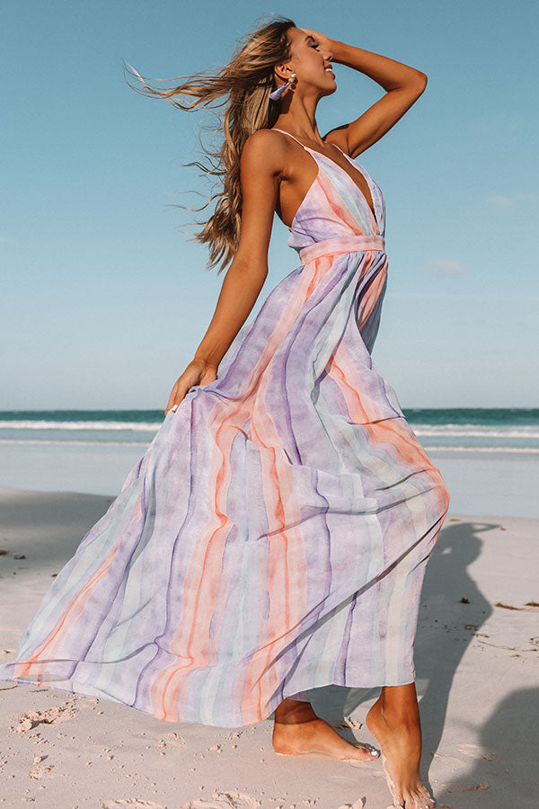 Watercolor Shores Maxi Dress in Lavender – Impressions Online Boutique Watercolor Shores Maxi Dress in Lavender – Impressions Online Boutique
