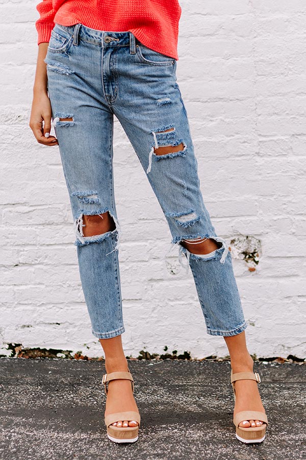 The Reece High Waist Destroyed Relaxed Skinny