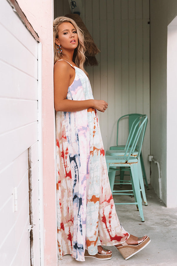 Maui Sunset Watercolor Maxi Image - 1