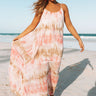 Sippin' At Sunset Watercolor Maxi in Calypso Image - 1