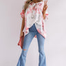 Upbeat Babe Watercolor Shift Top Image - 1