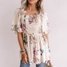 Gorgeous In Gulf Shores Smocked Top Image - 1