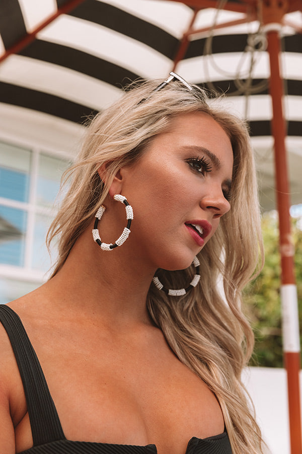 Pretty Chic Hoop Earrings