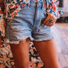 KanCan The Torran High Waist Distressed Shorts Image - 1