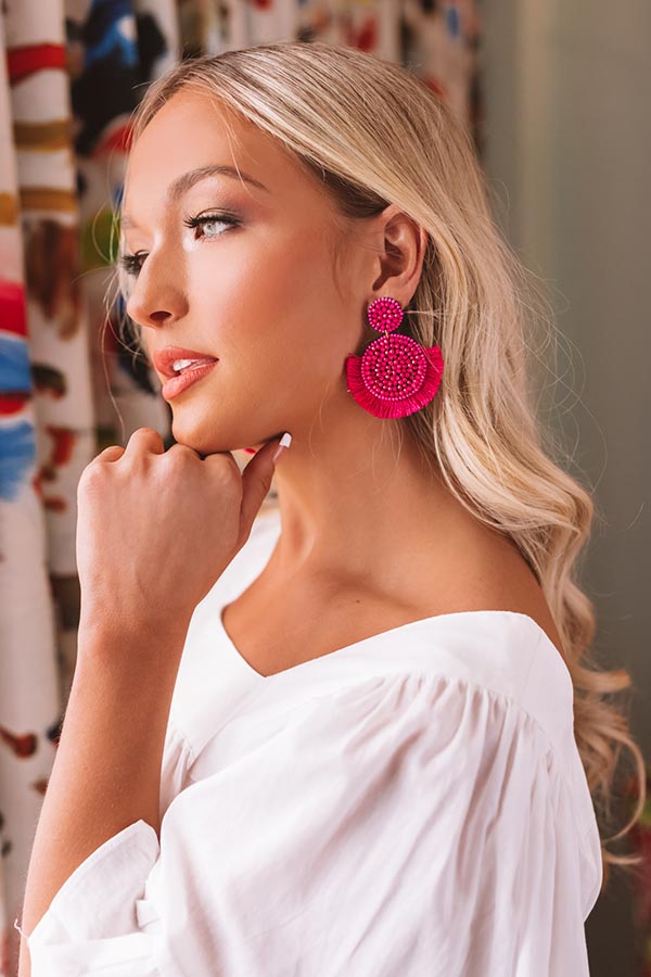 City Sweet Beaded Earrings