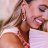 Hawaiian Sunshine Earrings In Coral Image - 1