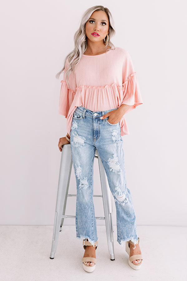 The Mckenna High Waist Relaxed Skinny In Light Wash
