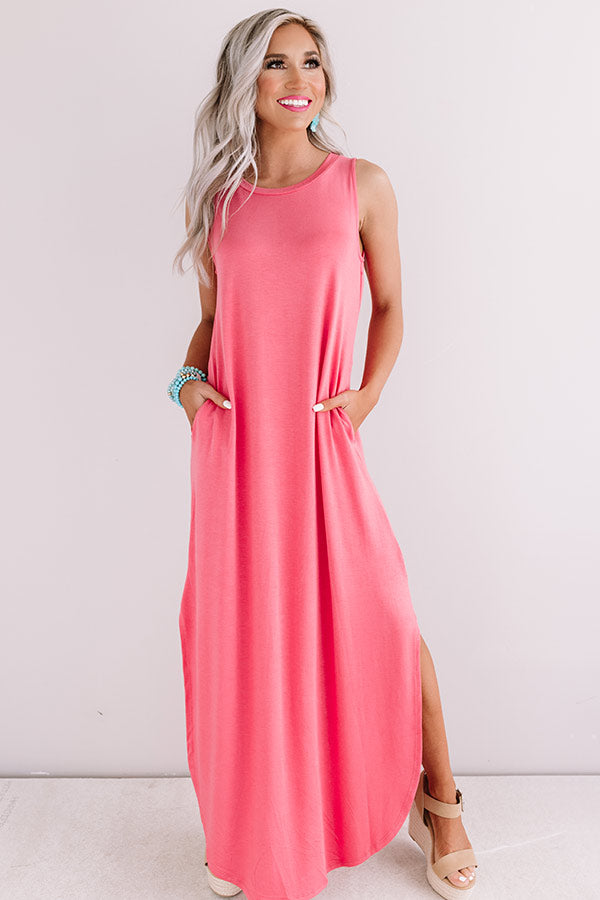 Pretty Prophecy Maxi In Blooming Dahlia