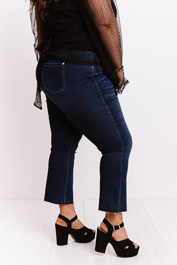 The Scarlet High Waist Relaxed Skinny in Dark Wash Curves