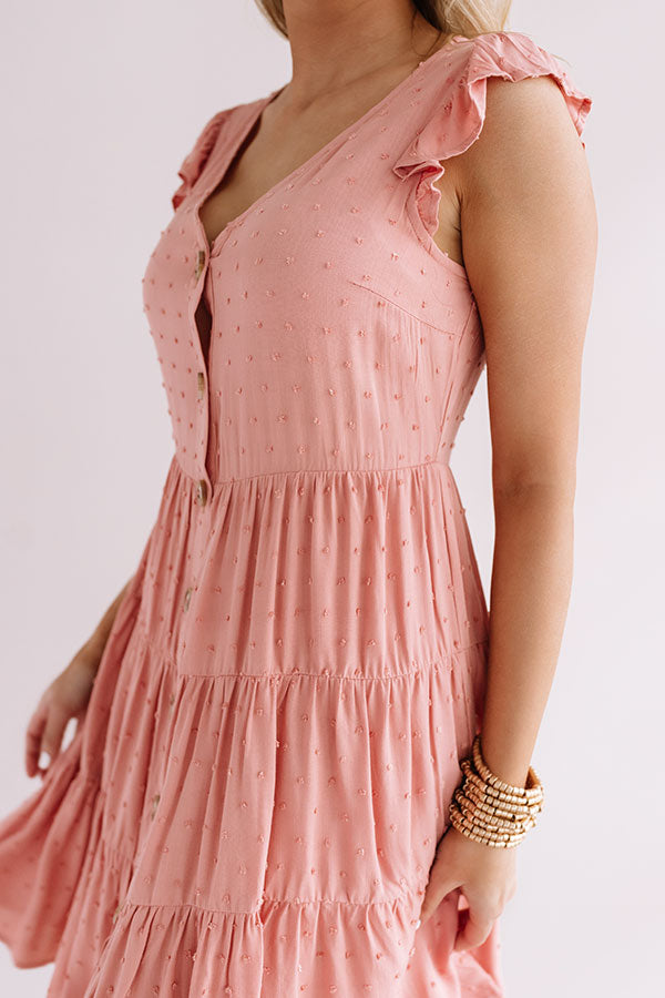 1990s dress to impress Finding Avalon Babydoll Dress In Blooming Dahlia – Impressions Online Boutique