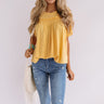 Pretty Playlist Shift Top In Honey Image - 1