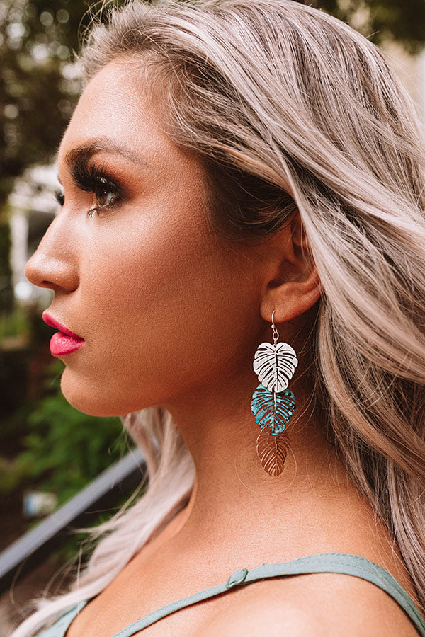 Palm Tree Pretty Earrings