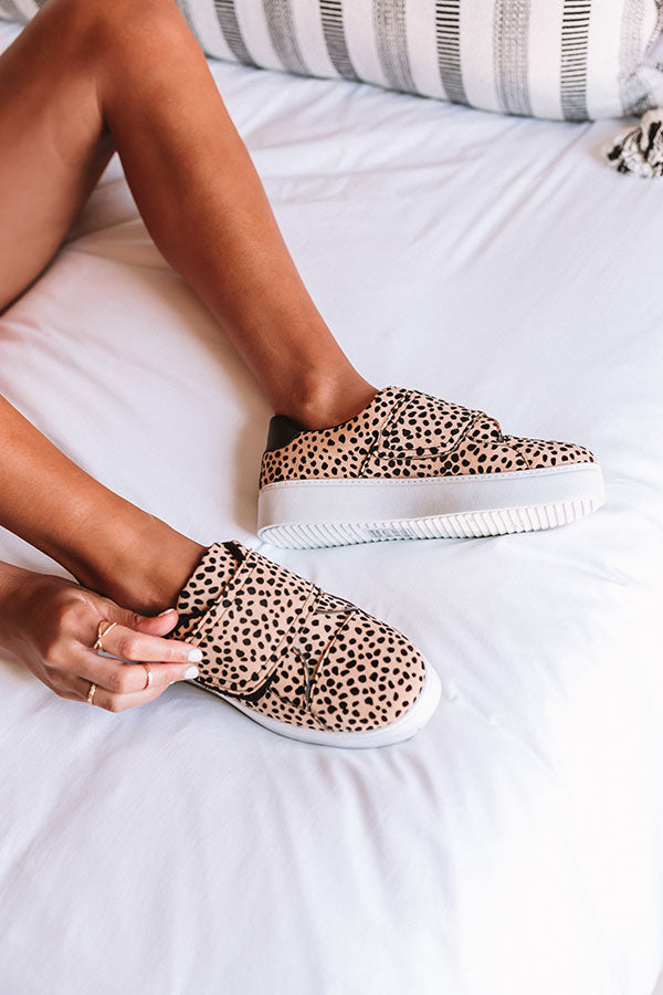 The Penn Platform Sneaker In Cheetah Print
