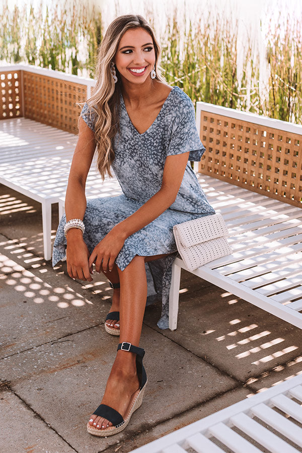 Sweet Rush Maxi In Slate