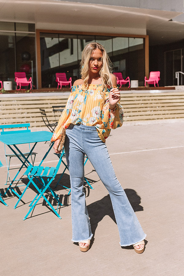 The Nahla High Waist Flares