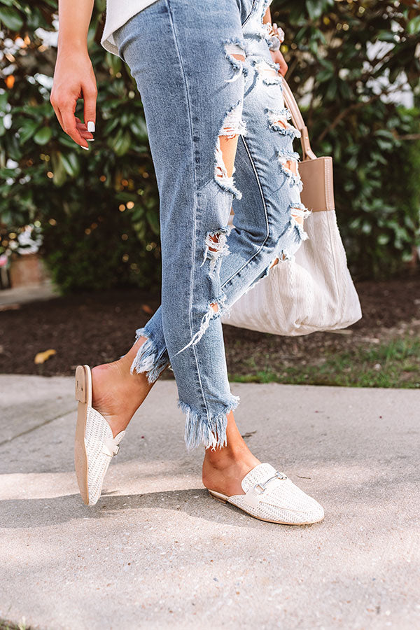 Steve Madden Kori Raffia Mule