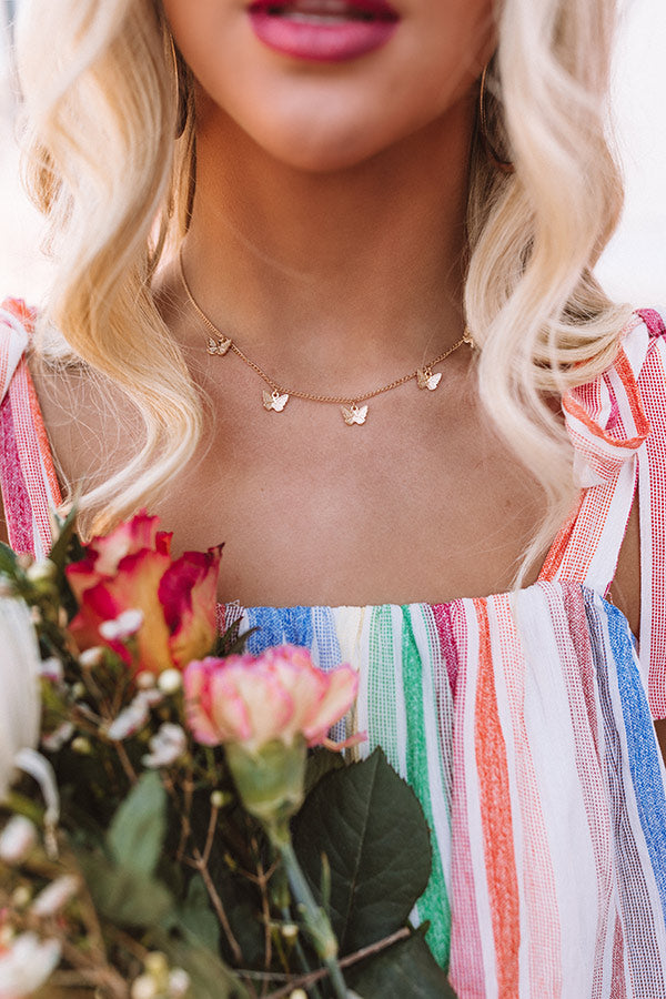 Give Me Butterflies Necklace