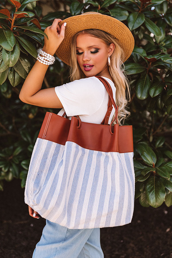 Chic Essentials Tote In Maple