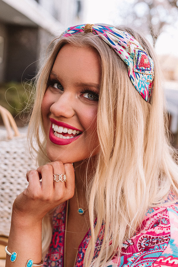 Stay Stylish Embellished Headband