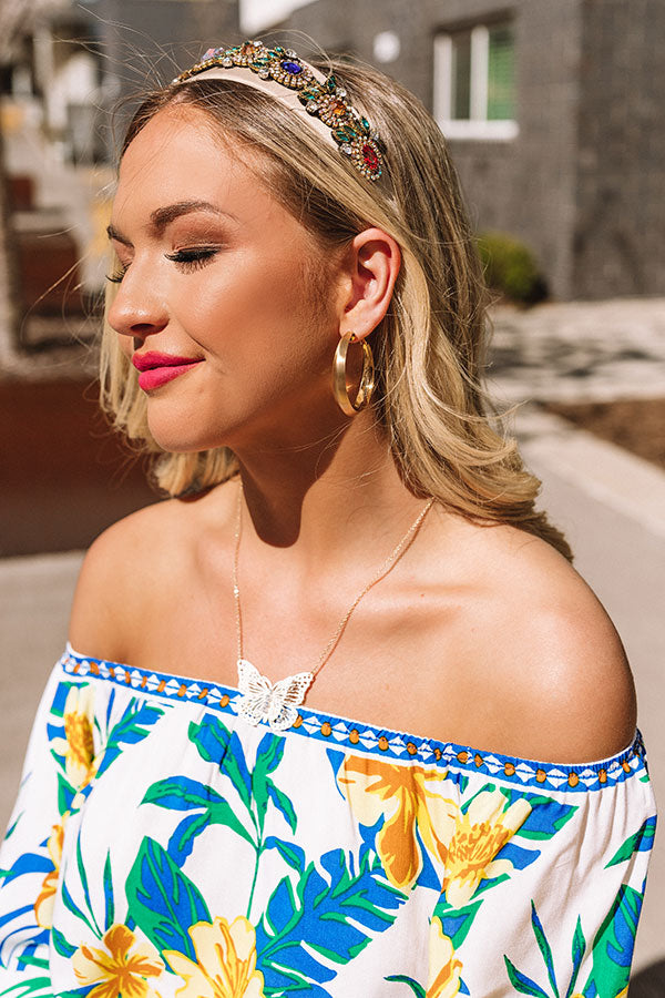 En Vogue Hoop Earrings In Gold