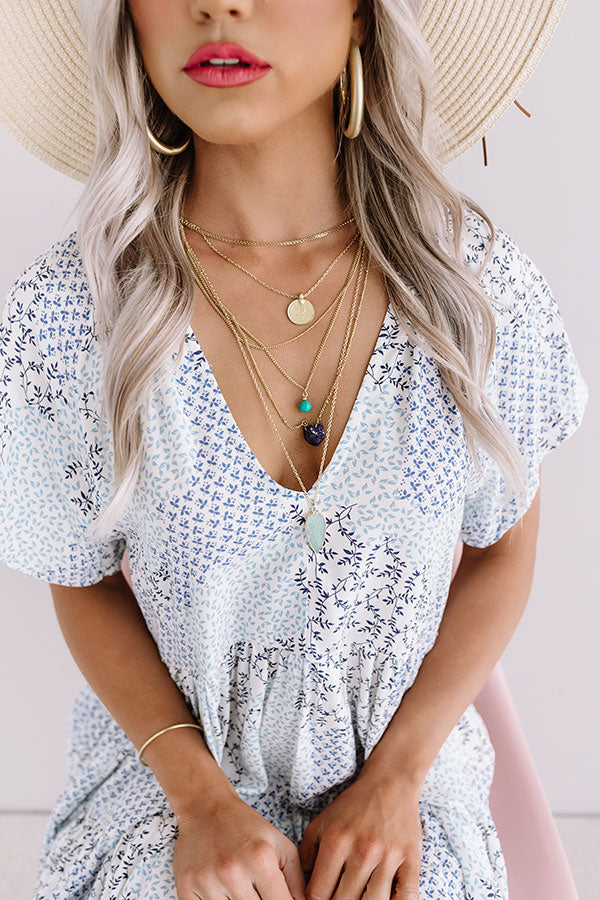 Slice Of Summer Layered Necklace