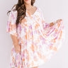 Color Story Tie Dye Shift Dress Curves Image - 1