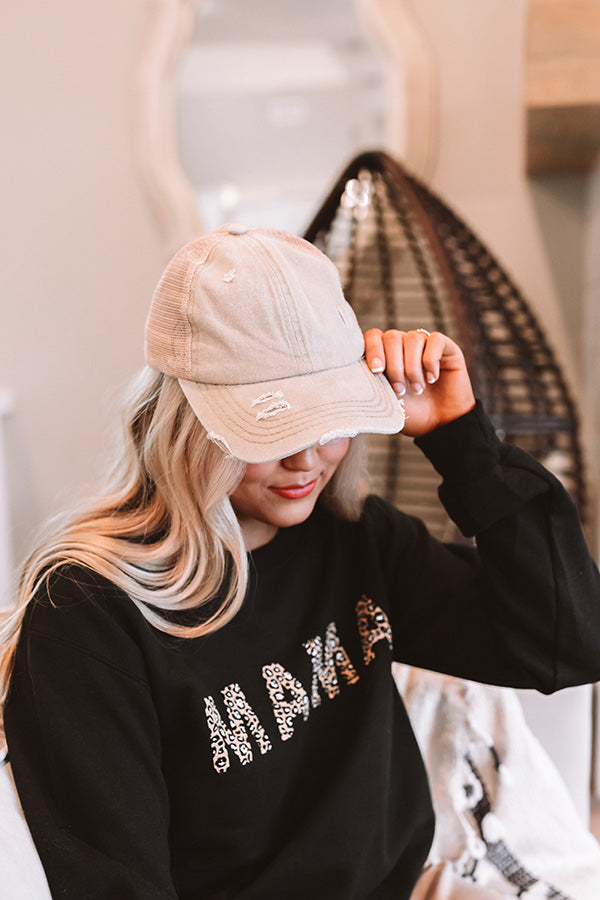 Ticket To Style Baseball Cap In Birch