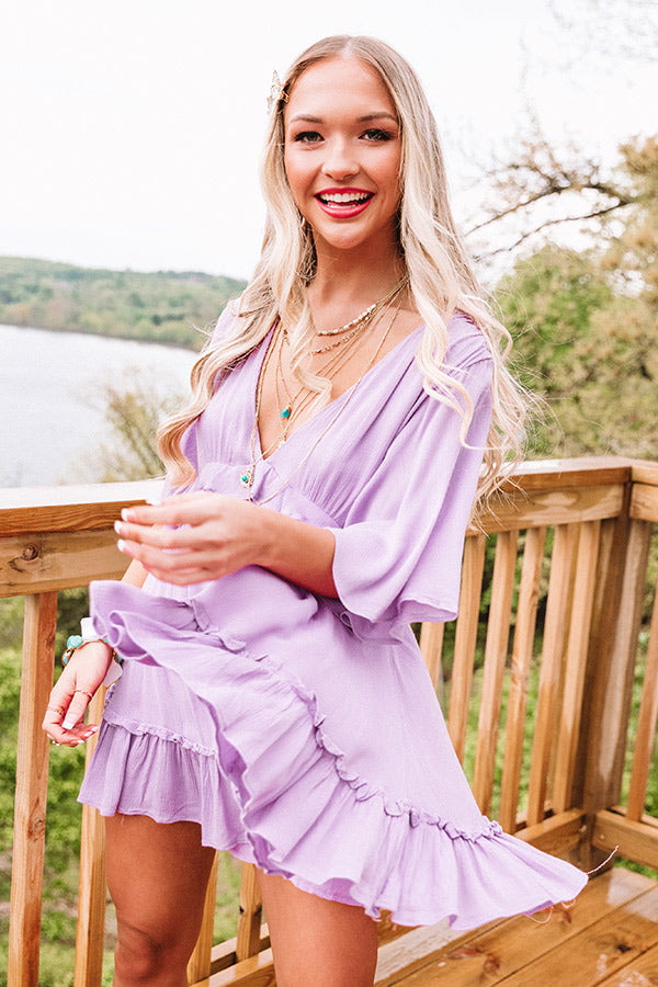 Vino Divine Romper In Orchid