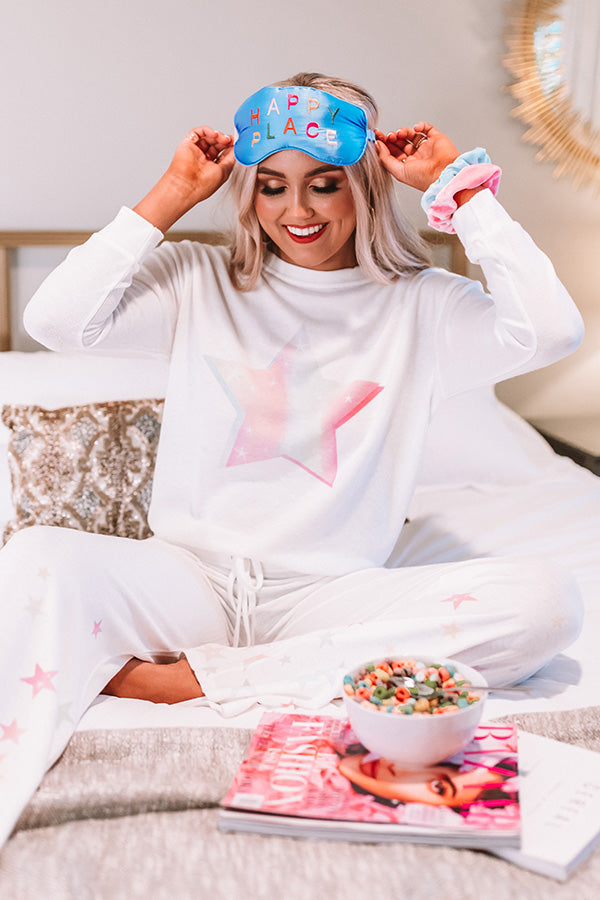 Sleep On It Shift Top In White