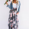 Better In Blooms Skirt In Coral Image - 1