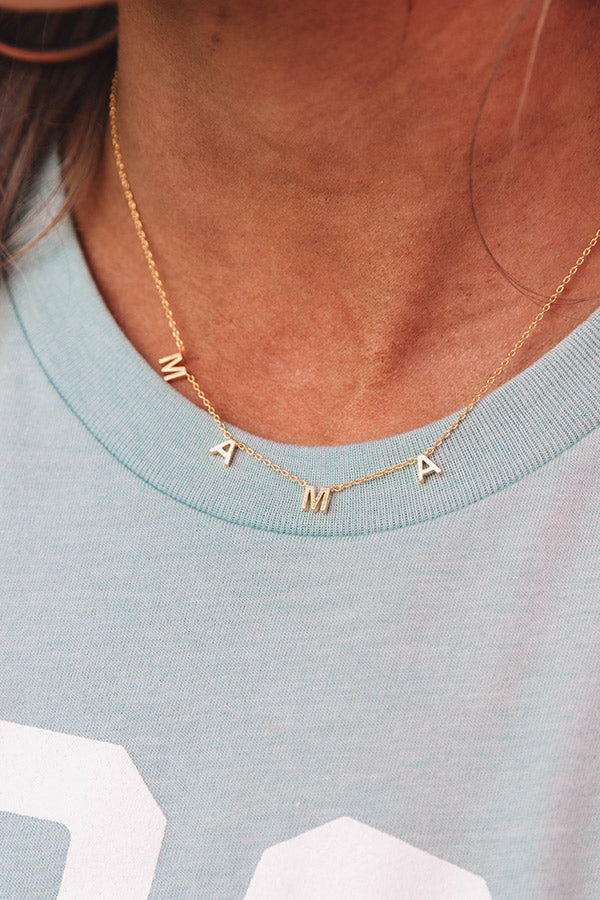 Mama Charm Necklace