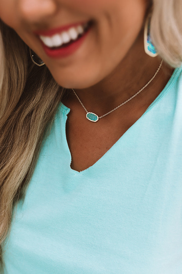 Textile necklace - Shop Aqua shell necklace online at