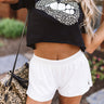 Above And Beyond Shorts In White Image - 1